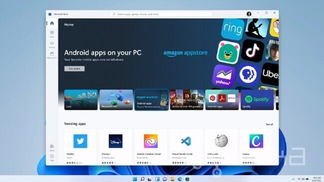 Aplicaciones Android en Windows 11