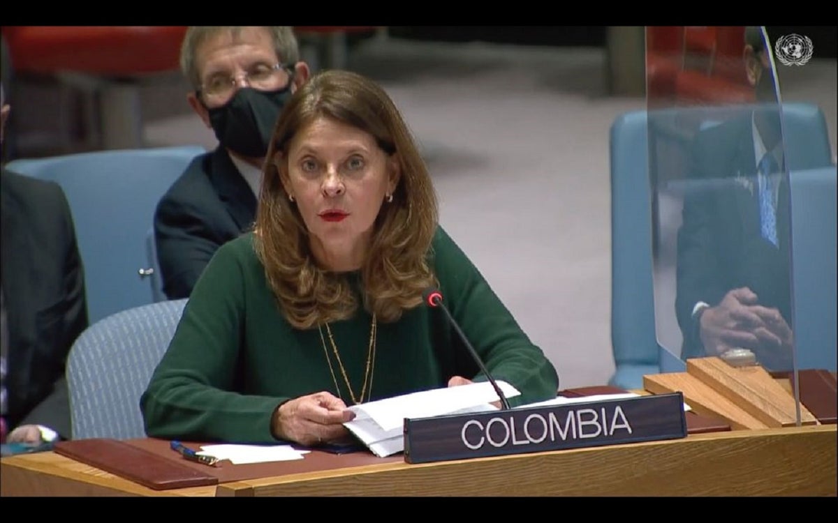 Canciller Marta Lucía Ramírez en Consejo de Seguridad de la ONU