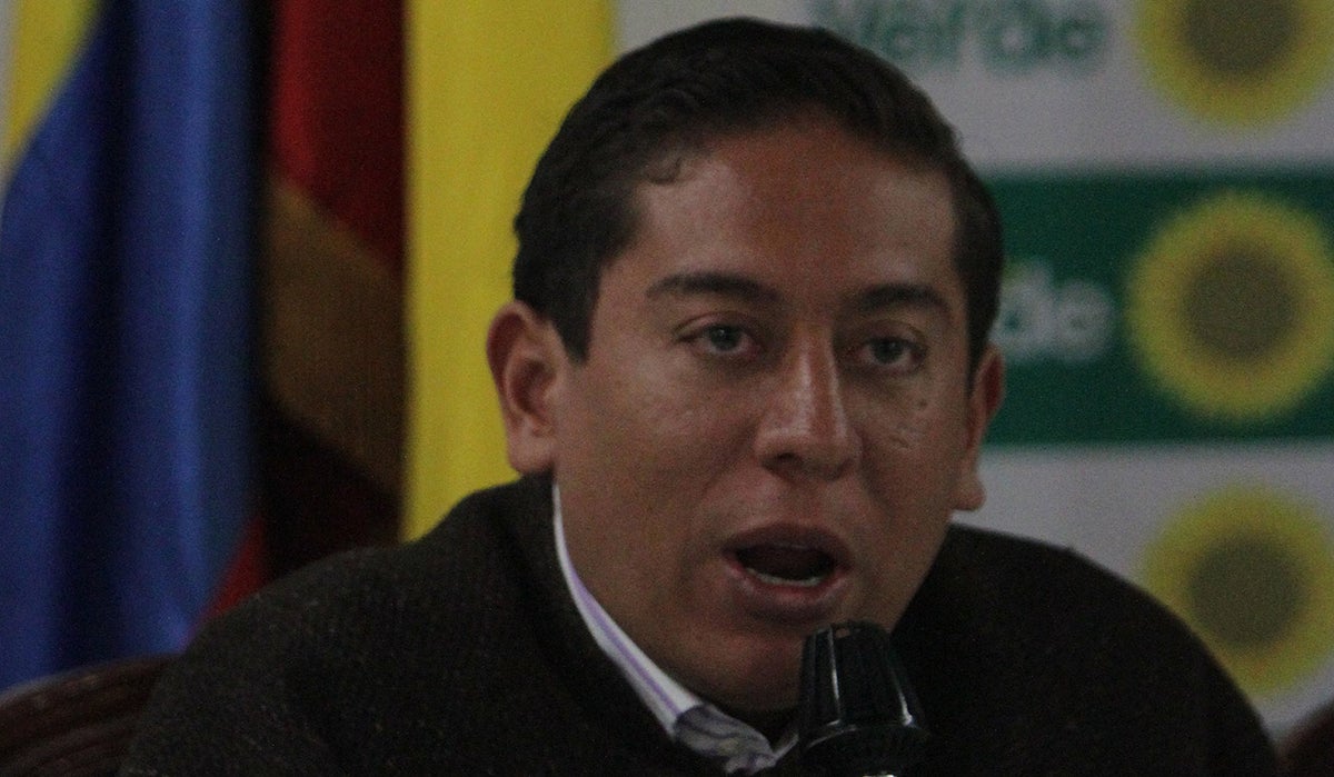 Carlos Andrés Amaya, exgobernador de Boyacá