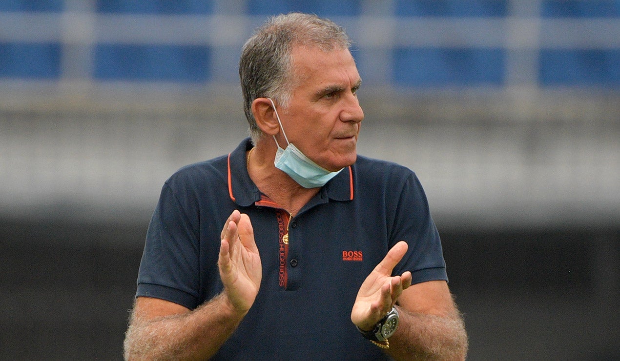 Carlos Queiroz, técnico de la selección de Egipto