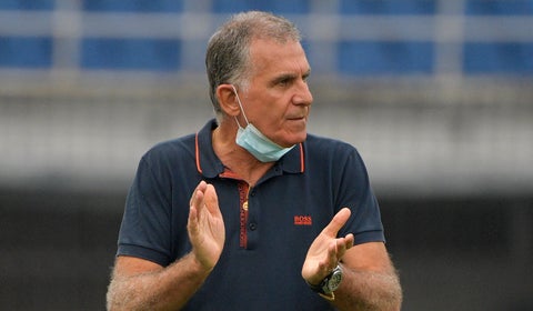 Carlos Queiroz, técnico de la selección de Egipto