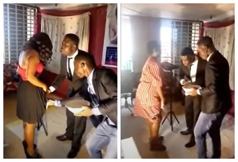Ceremonia en Ghana