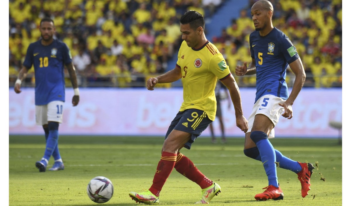 Colombia empató con Brasil en las eliminatorias de Qatar