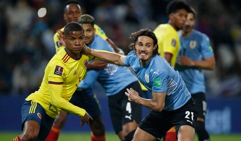 Colombia versus Uruguay en eliminatorias