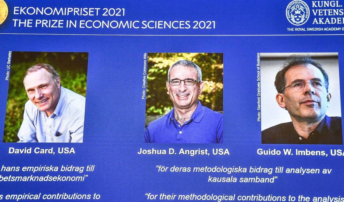 David Card, Joshua Angrist y Guido Imbens ganan Premio Nobel de Economía 2021