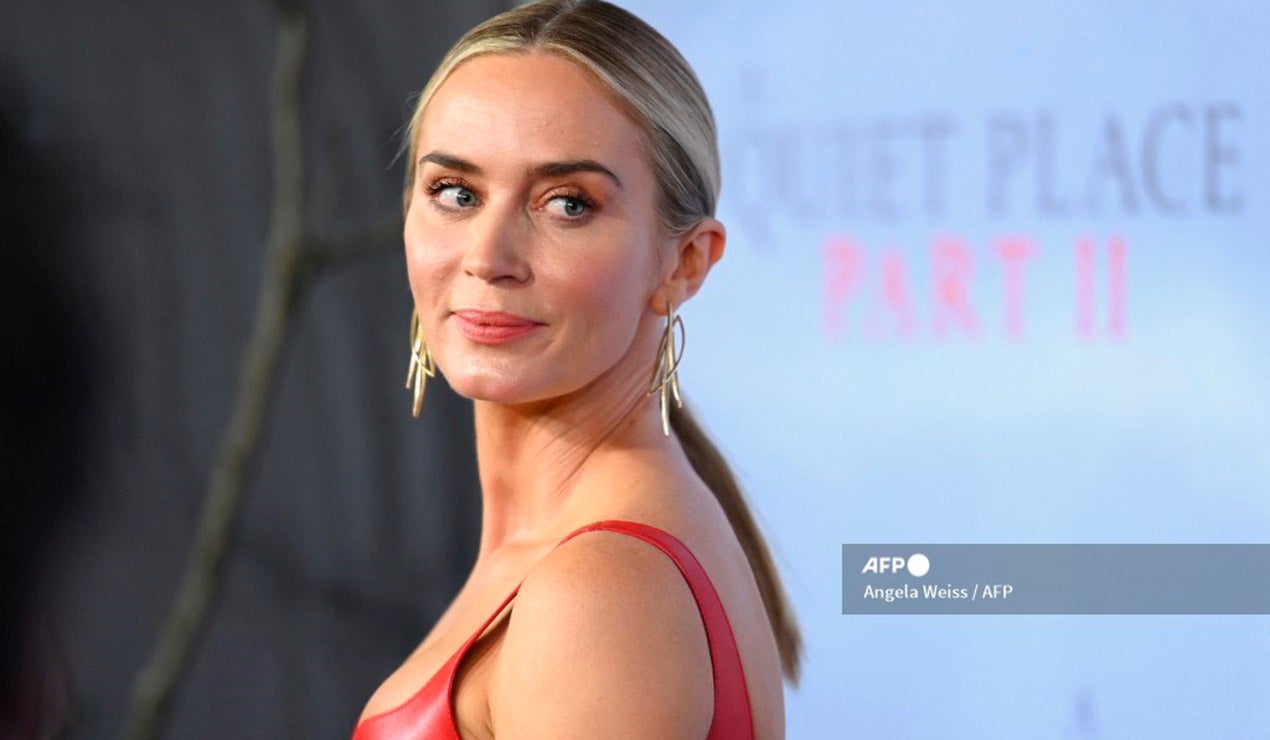 Emily Blunt, una actriz británica-estadounidense.