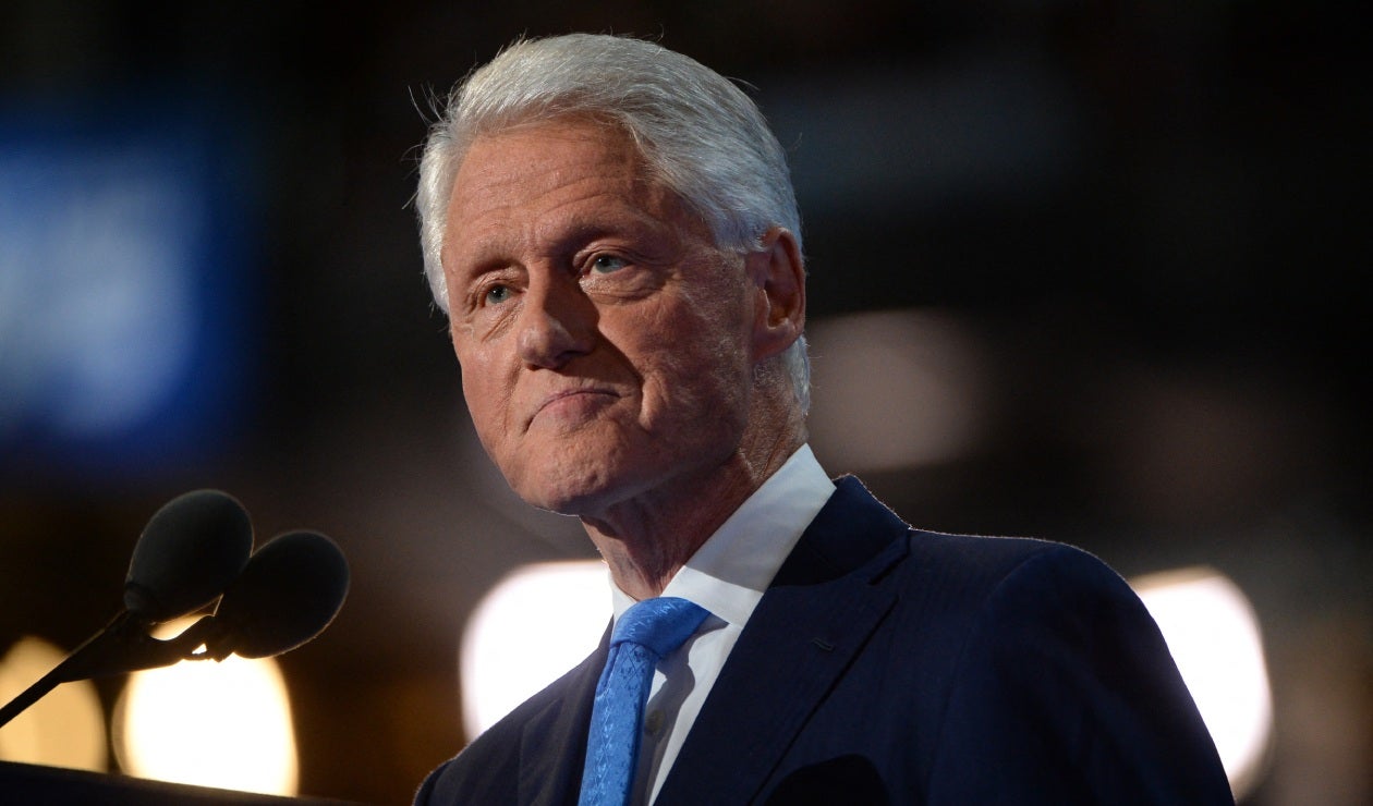 Bill Clinton, expresidente de Estados Unidos, fue hospitalizado