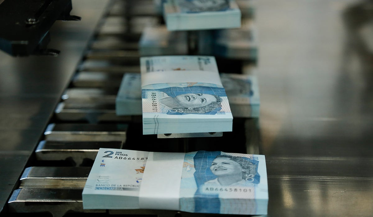 Billetes de 50 mil pesos