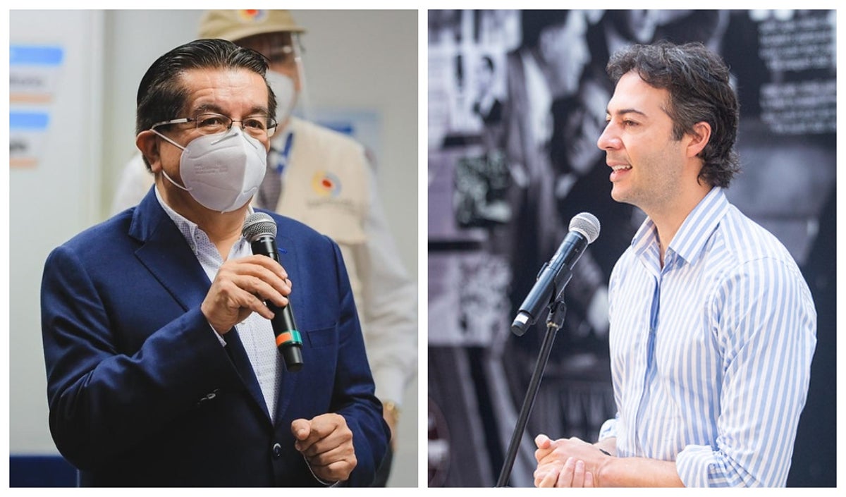 Ministro Fernando Ruiz y Daniel Quintero se enfrentan por uso de tapabocas