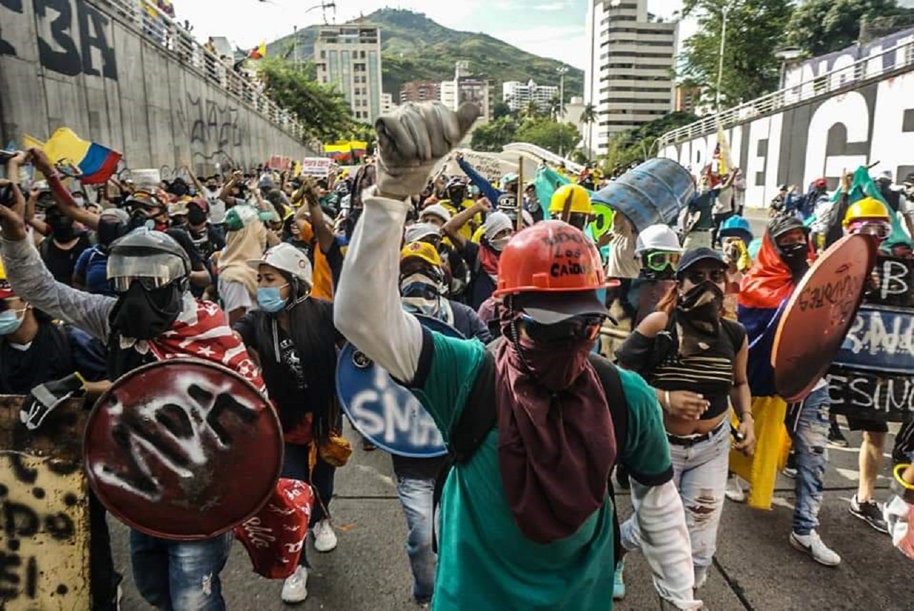 Primera línea Cali