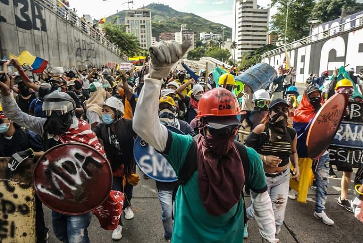 Primera línea Cali