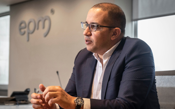 Jorge Carrilo, gerente de EPM