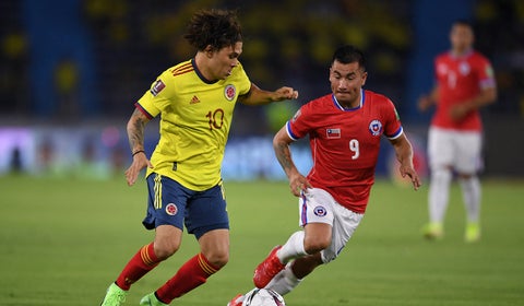 Juan Fernando Quintero, con la Selección Colombia