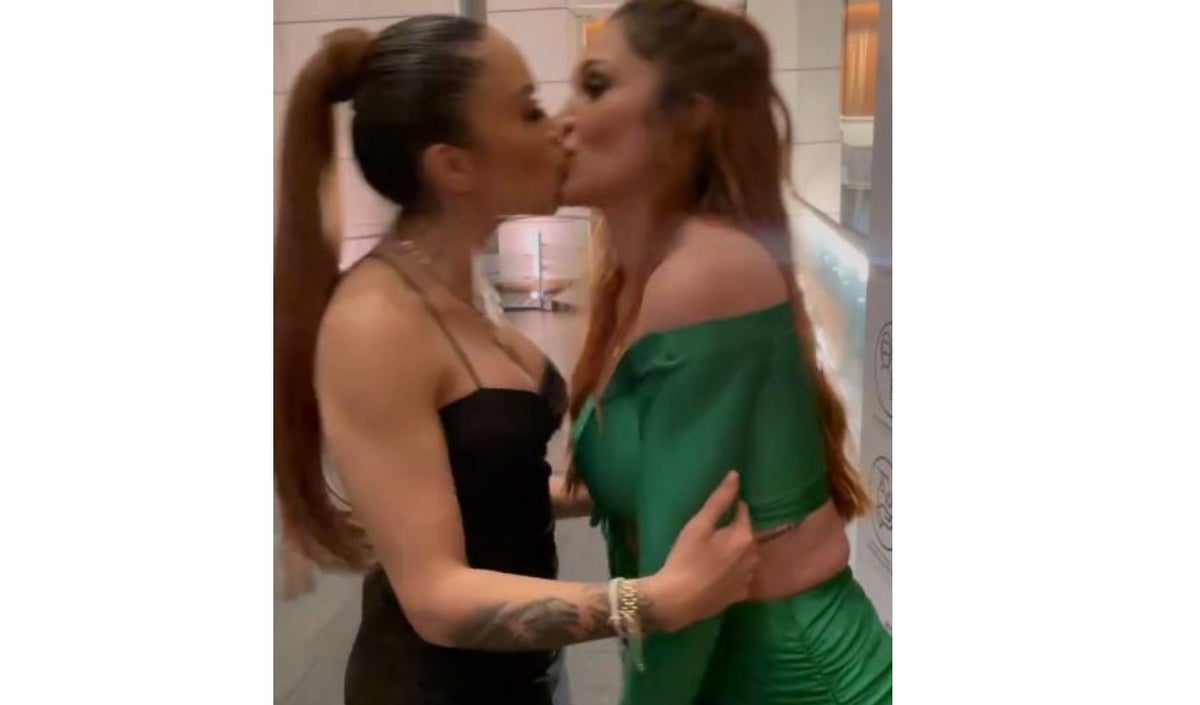 Lina Tejeiro se besó con Epa Colombia en su cumpleaños