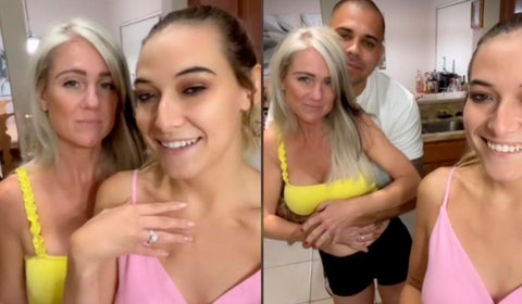 Madi Brooks, mujer que comparte a su esposo con su mamá y hermana