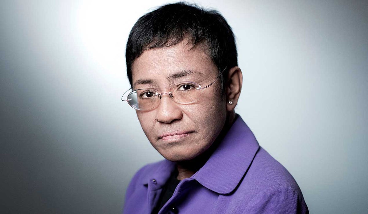 Maria Ressa, Premio Nobel de Paz 2021
