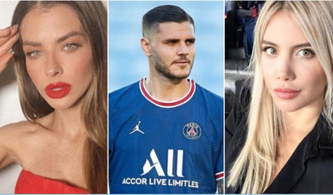 Mauro Icardi, Wanda Nara y La China Suárez