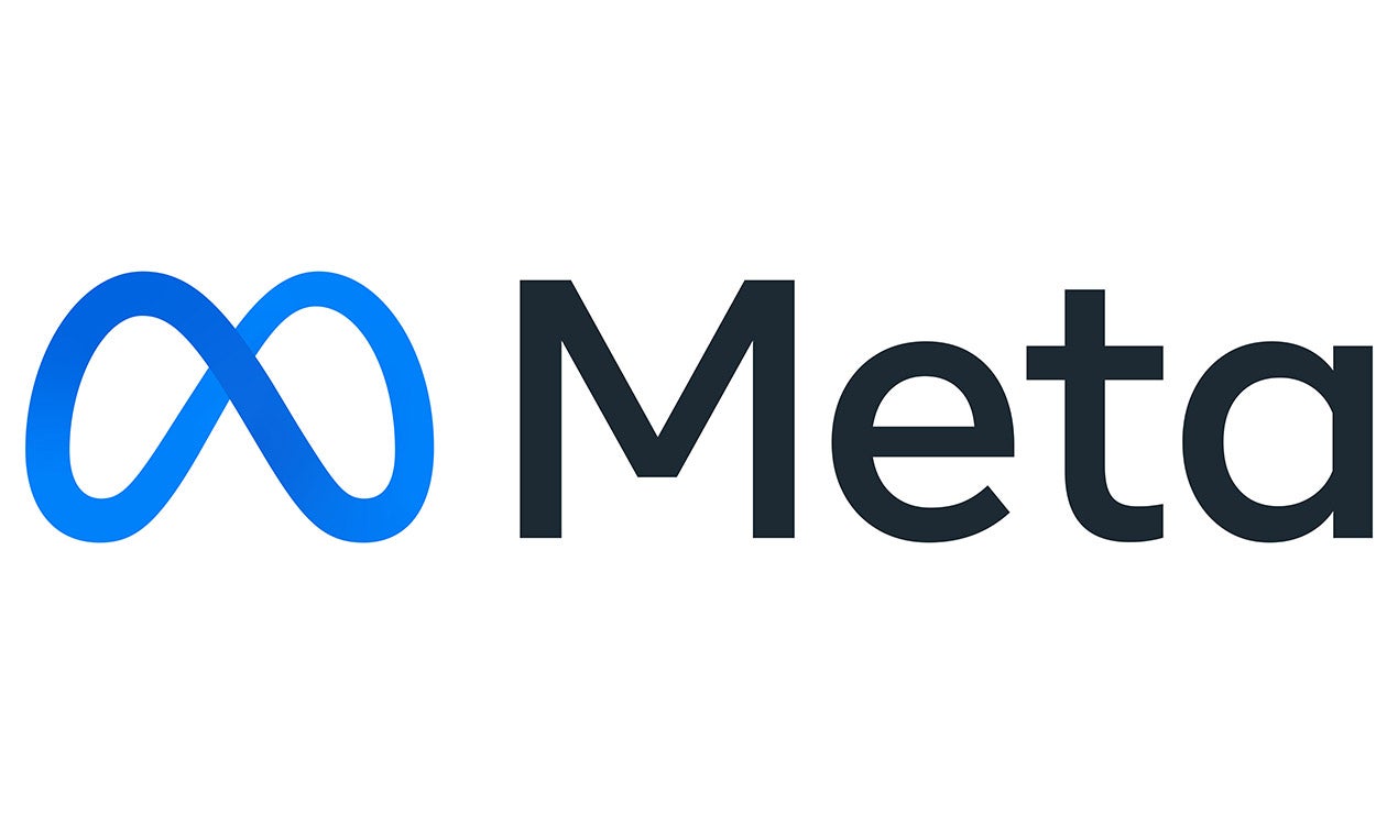 Logo de Meta, nueva identidad de Facebook