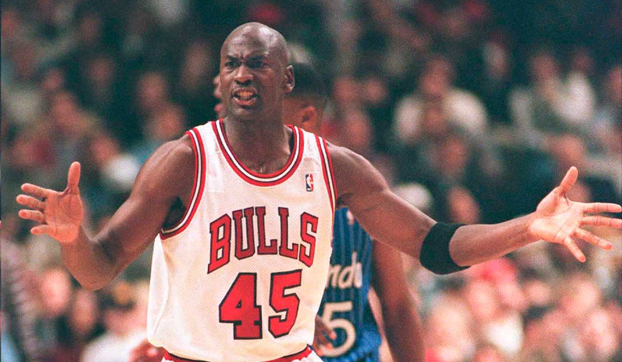 Michael Jordan, leyenda de la NBA
