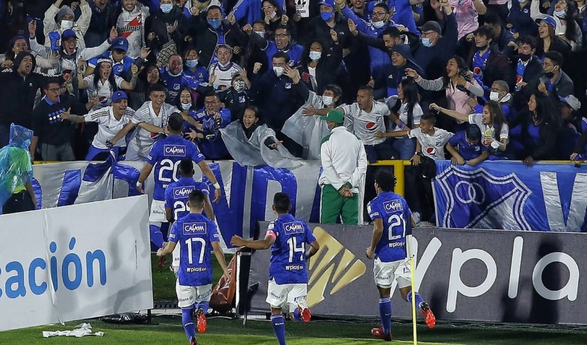 Millonarios goleó en El Campín a Junior en la fecha 15 de la Liga Betplay