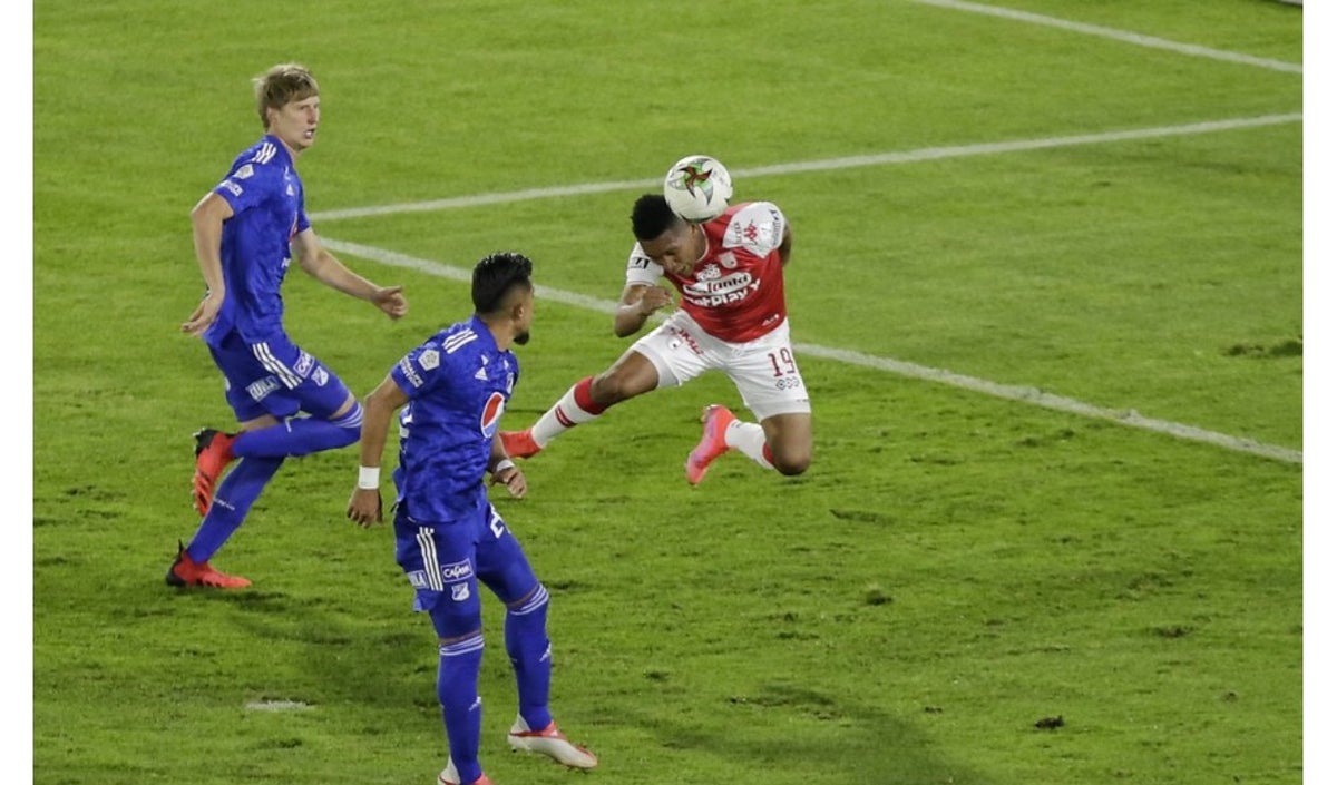 Millonarios vs Santa Fe lo ganó el equipo embajador en la fecha 14 de la Liga Betplay 2021