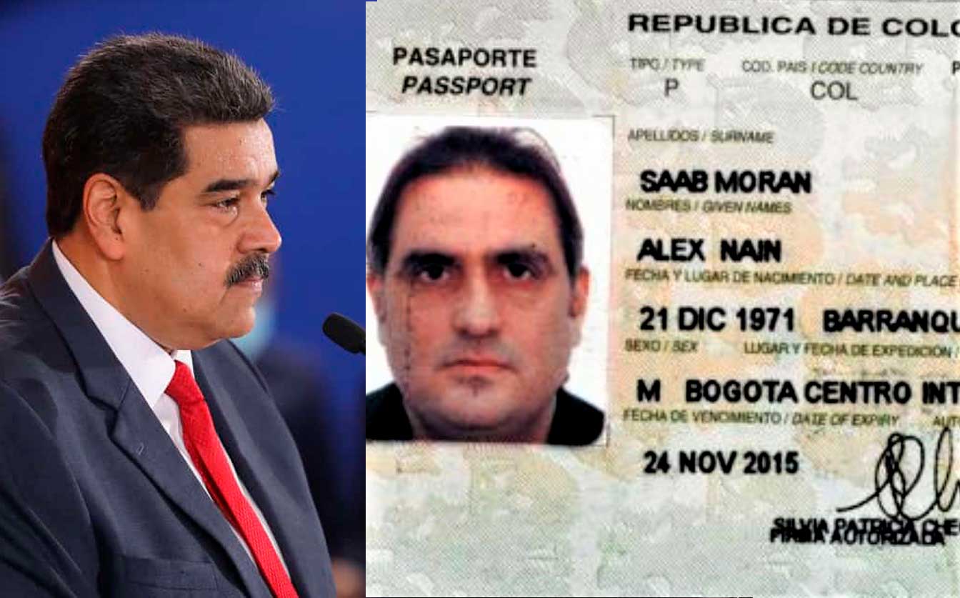 Nicolás Maduro y Alex Saab