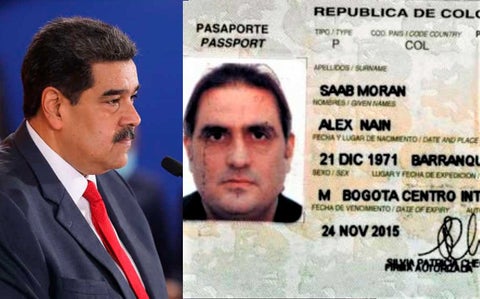 Nicolás Maduro y Alex Saab