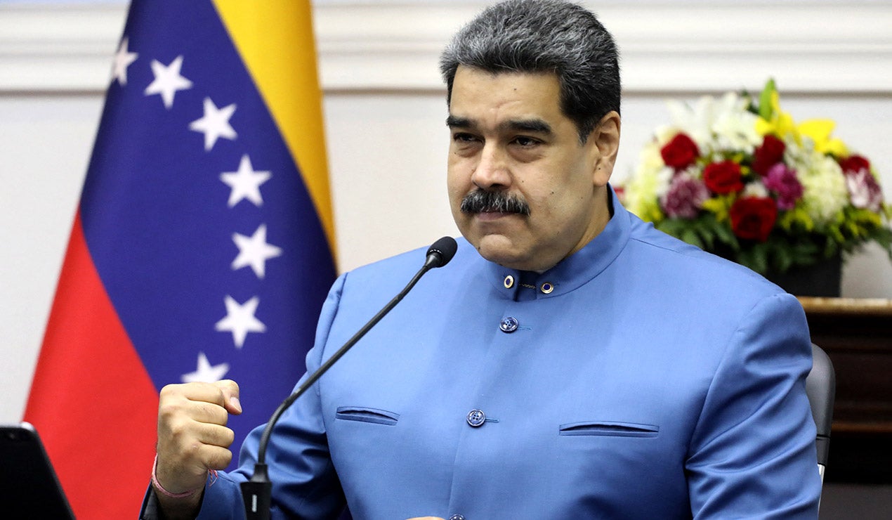 Nicolás Maduro, mandatario de Venezuela
