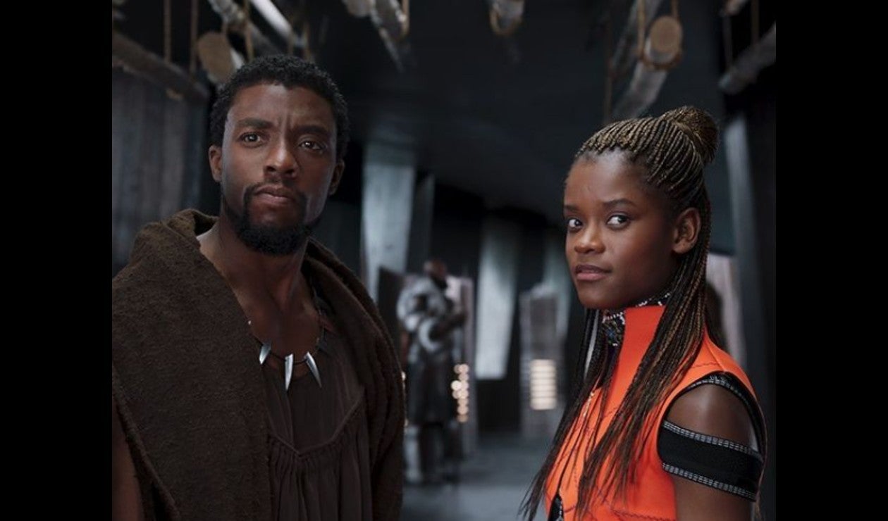 Letitia Wright en 'Black Panther'