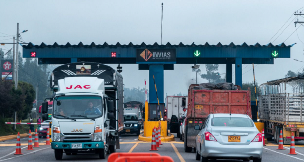Peajes del Invias en Colombia