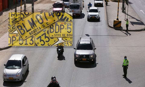 Pico y placa Bogotá