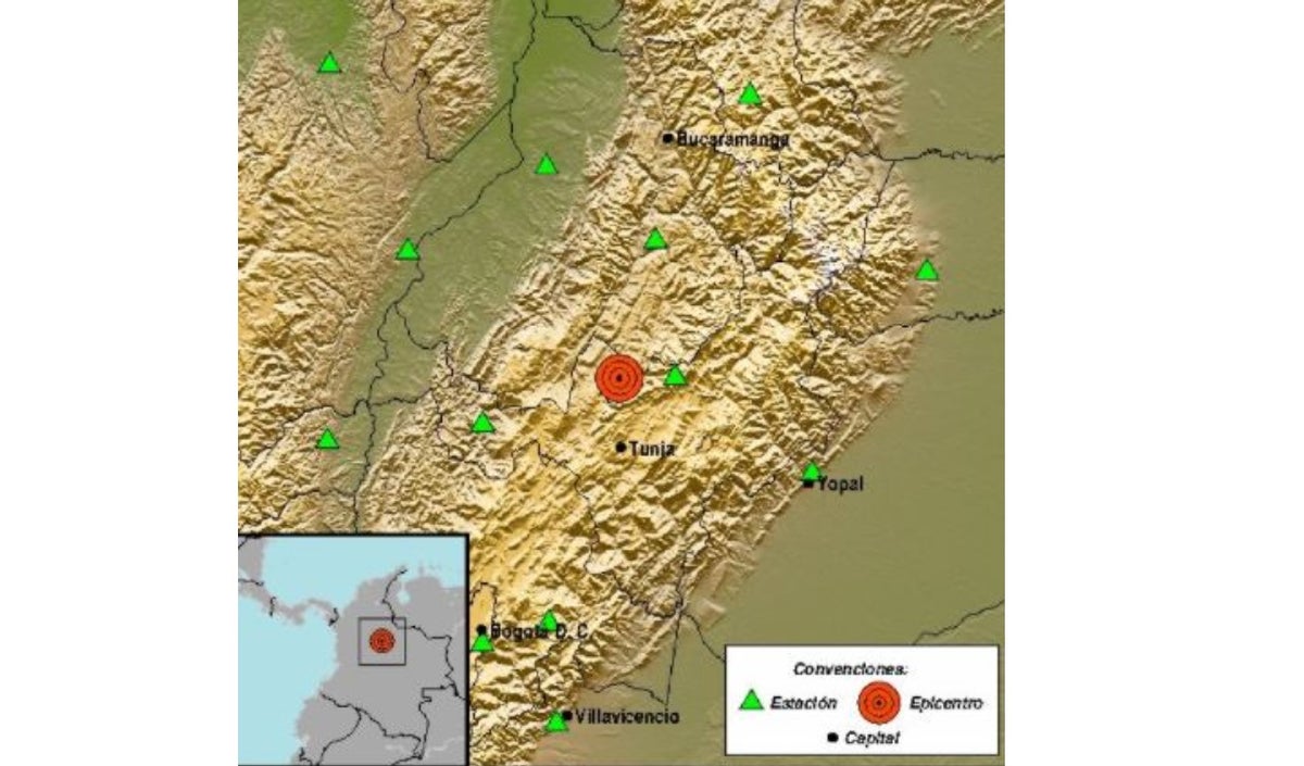 Temblor en Santander en la madrugada de este 11 de octubre 2021