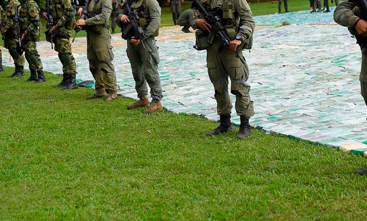 Unidad de policía en operativo contra Clan del Golfo