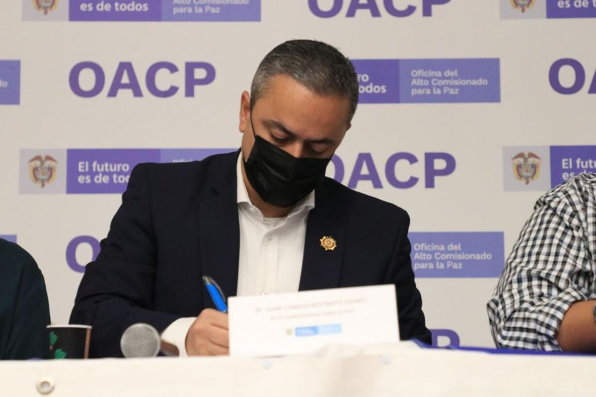 Alto Comisionado para la Paz, Juan Camilo Restrepo Gómez.