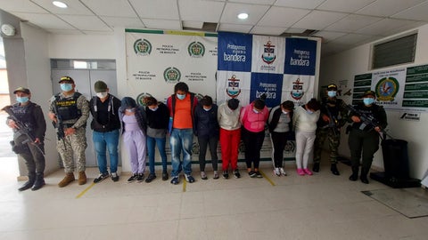 Banda capturada por extorsión sexual