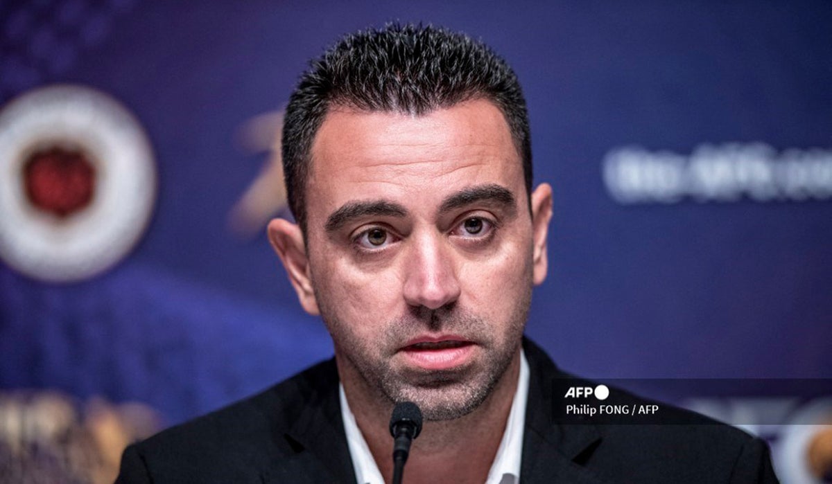 Xavi Hernández, técnico de fútbol