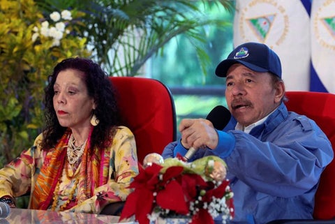 Daniel Ortega, presidente de Nicaragua