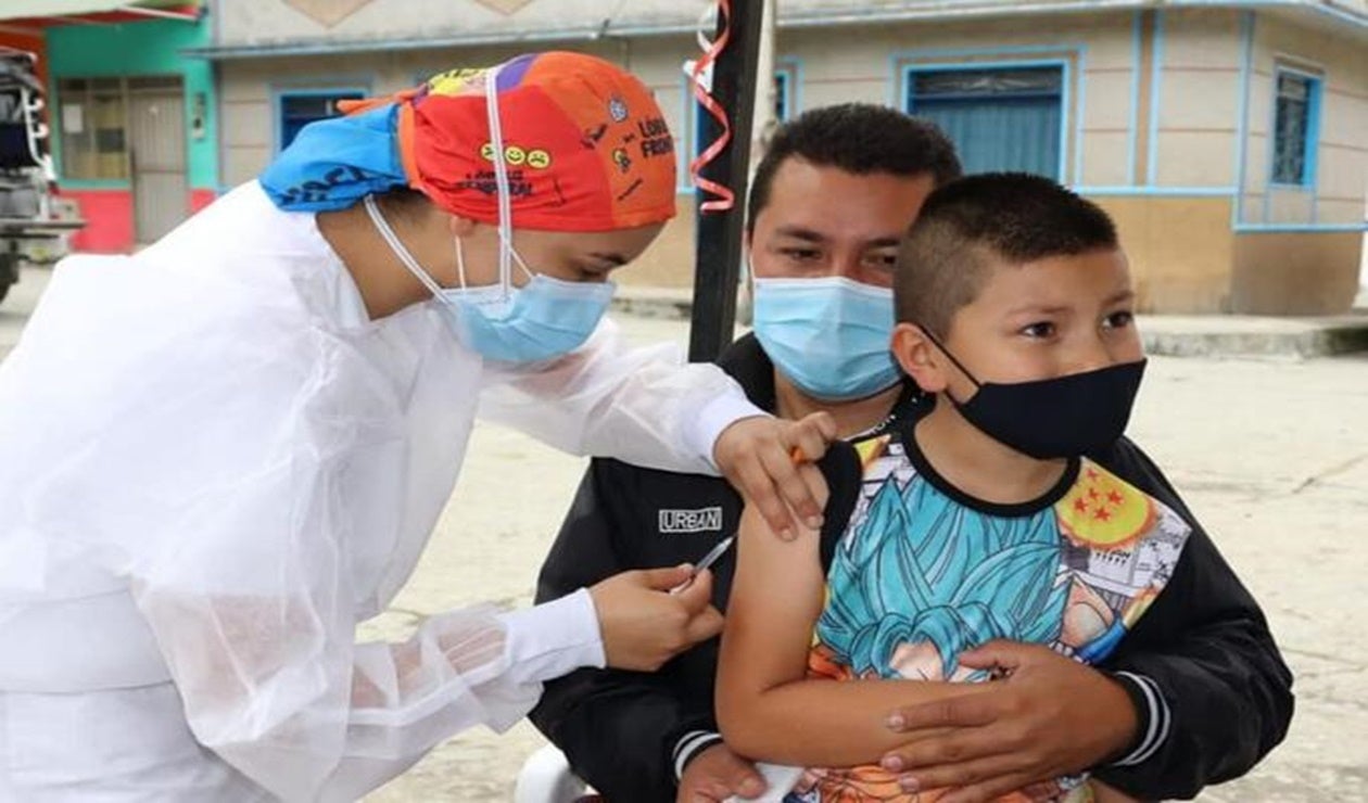 Vacunación niños