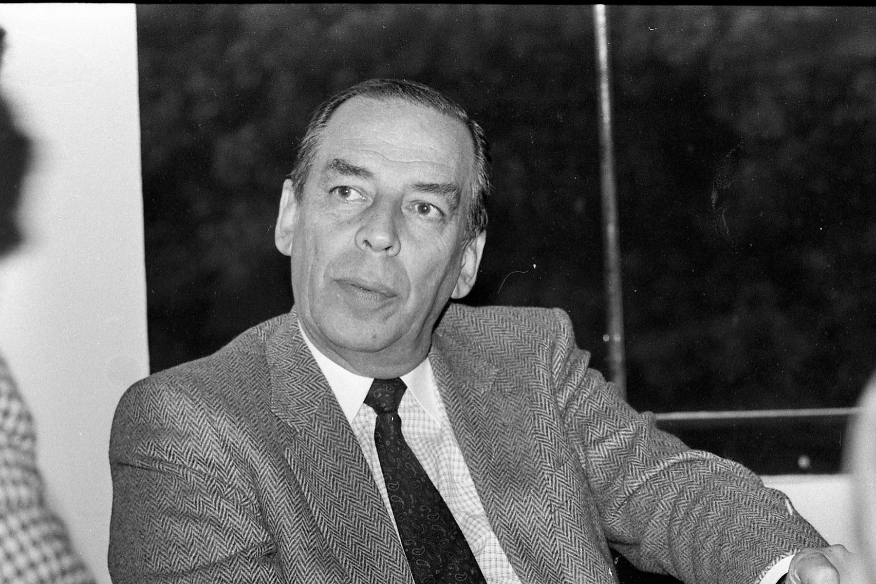 Álvaro Gómez Hurtado, líder de Movimiento de Salvación Nacional