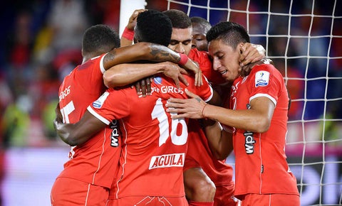 Jugadores de América de Cali en la Liga Betplay