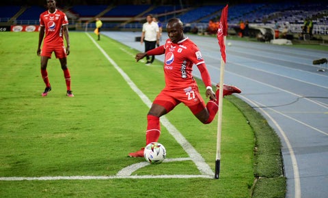 América de Cali en el campo de juego en Liga BetPlay II
