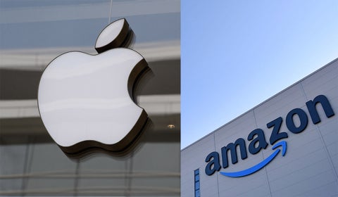 Apple y Amazon reciben millonaria multa en Italia