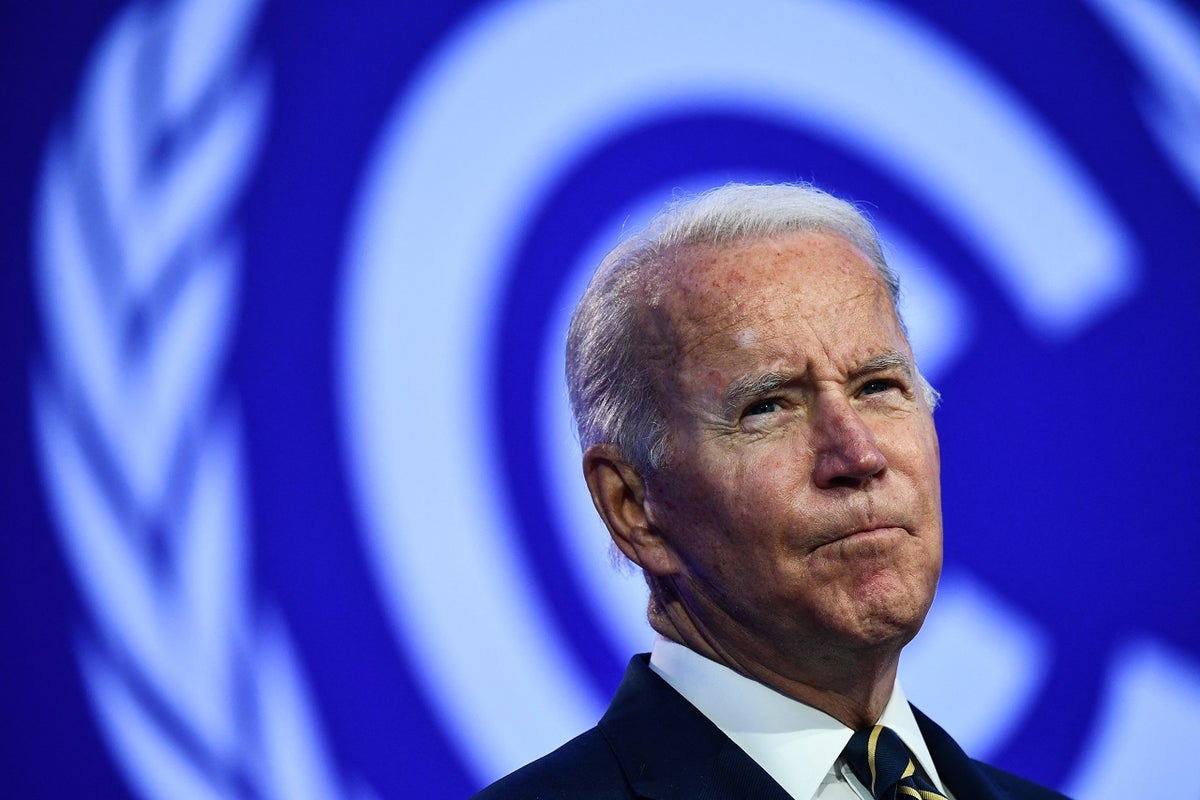 Joe Biden en la COP26