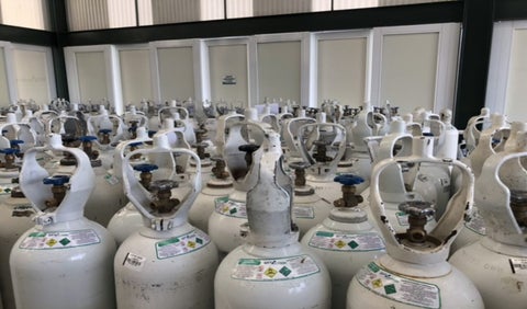 Cilindros de gas