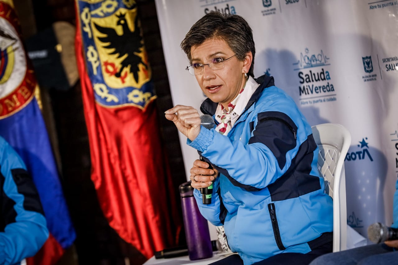 Alcaldesa Claudia López