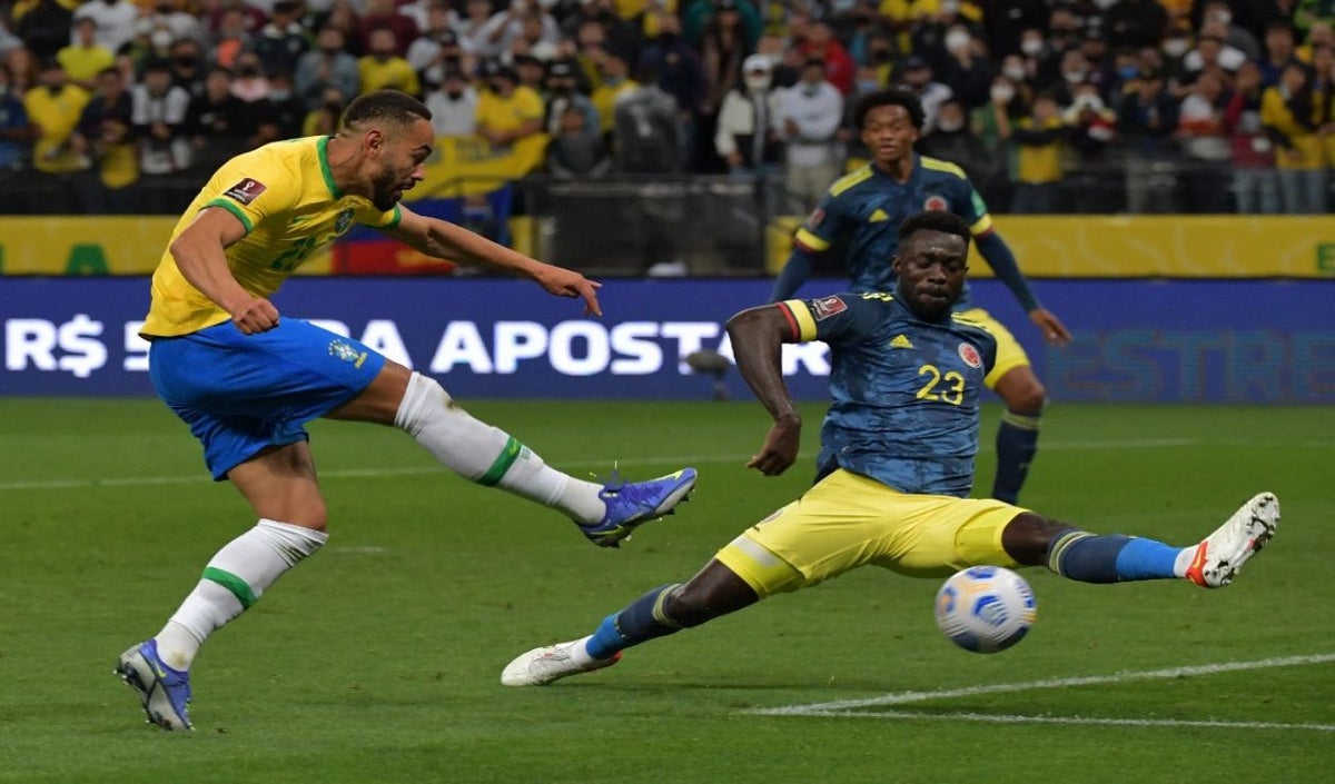 Colombia perdió ante Brasil