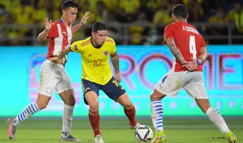 Colombia Vs Paraguay - Eliminatoria a Qatar 2022