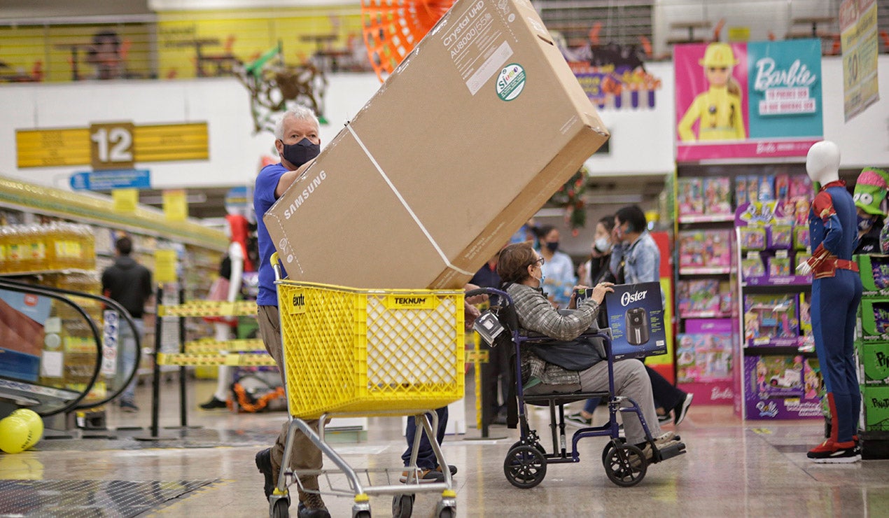 Comprador en día sin IVA