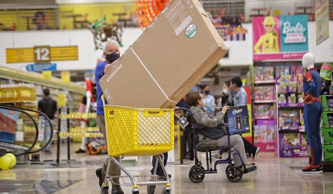 Comprador en día sin IVA