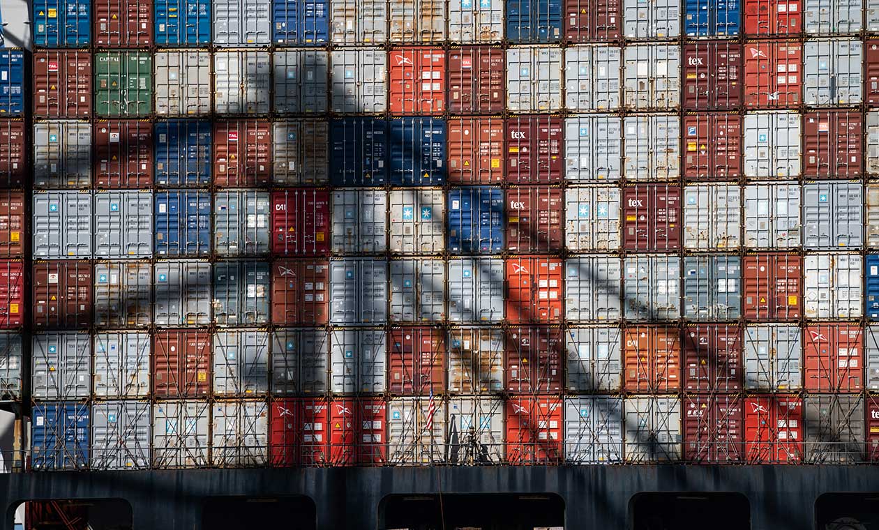 Containers con mercancías